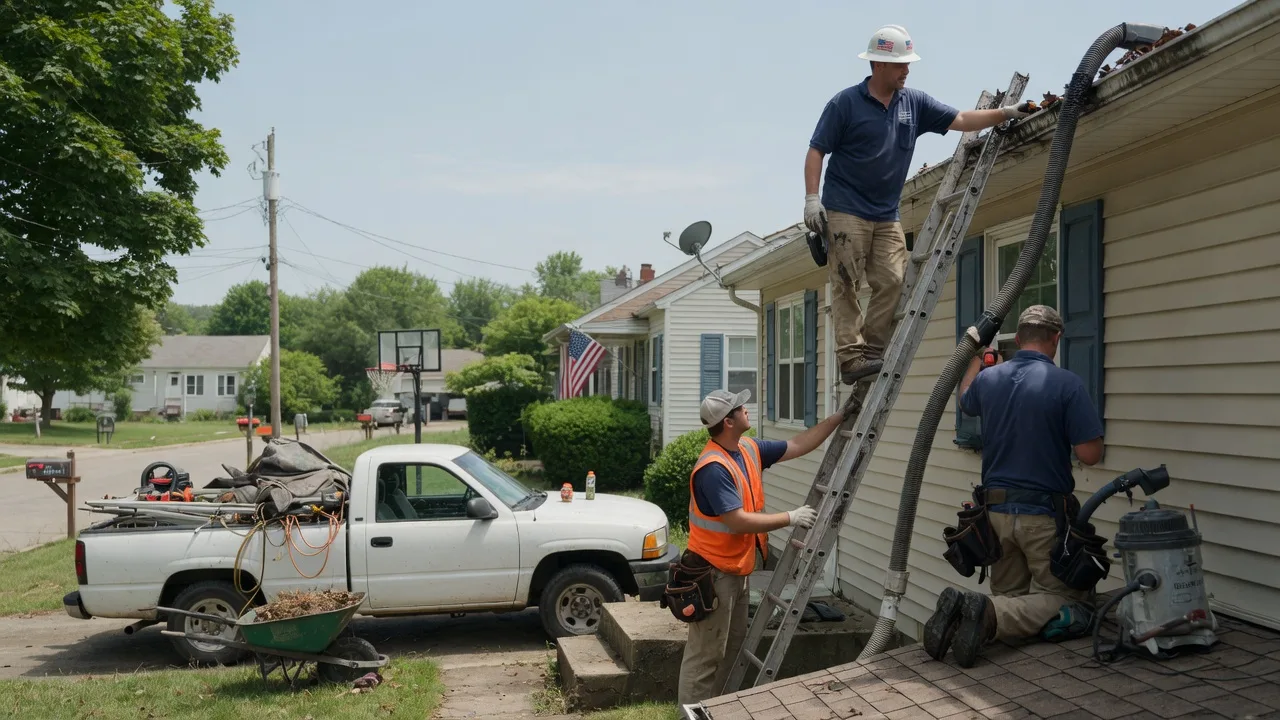 Gutter Installation in Clarksville, TN near me